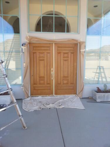 Silver Plus Painting entry door_after