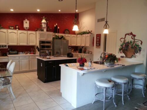 Silver Plus Painting kitchen cabinets